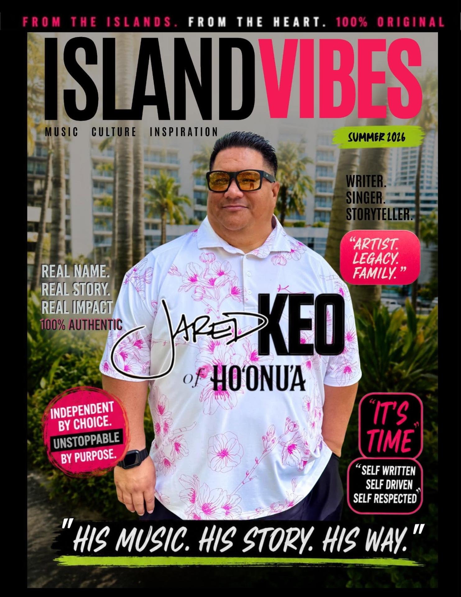 Jared Keo — Island Vibes magazine cover