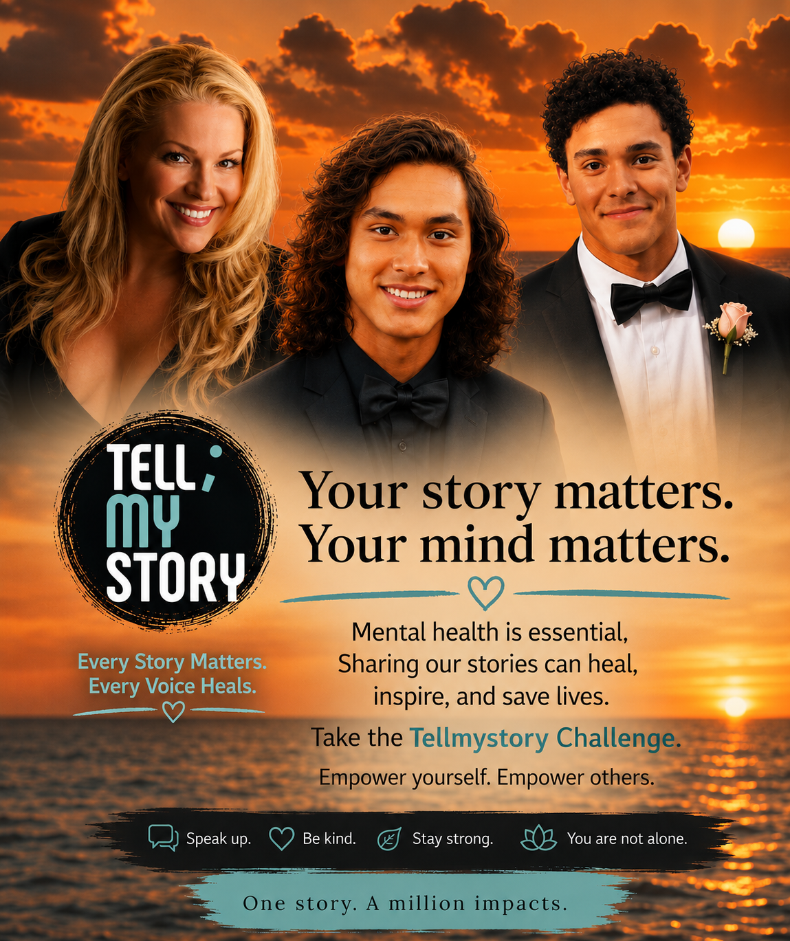 TellMyStory Challenge Foundation flyer