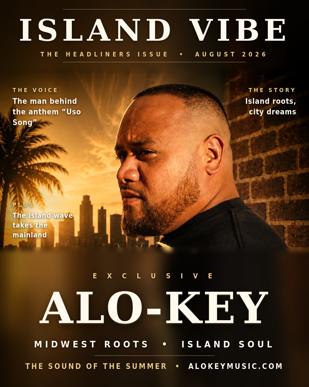 Alo-Key — Island Vibe magazine cover