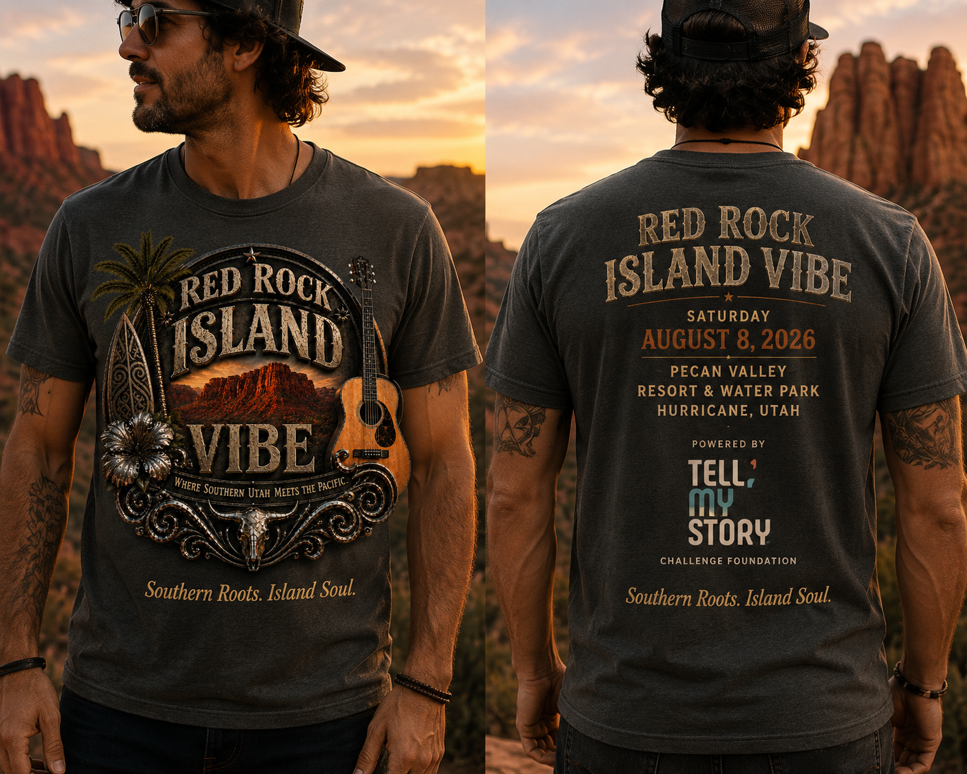 Merch at Red Rock Island Vibe